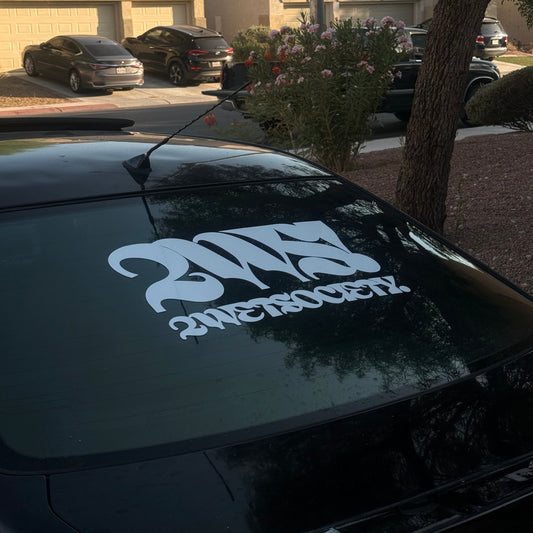 24” 2WS DECAL BANNER